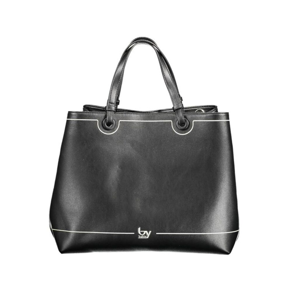 BYBLOS Black Tote Handbag Style Women Black Handbags